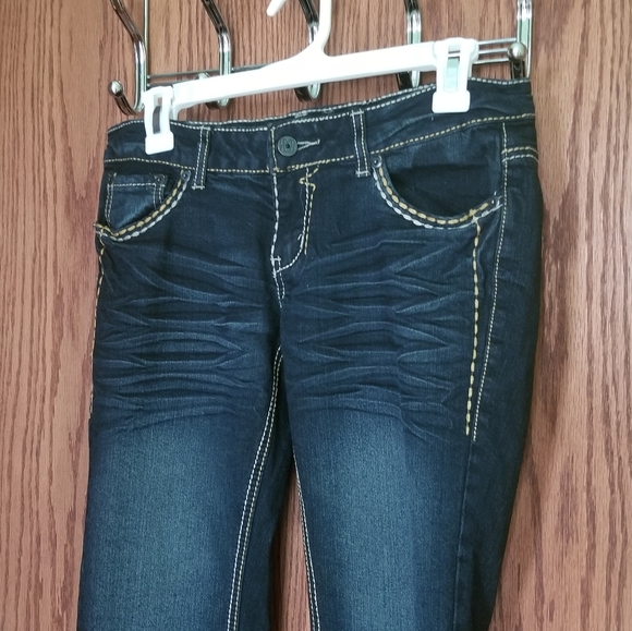 Royal Blue  Boot Fit Jeans - Picture 2 of 5